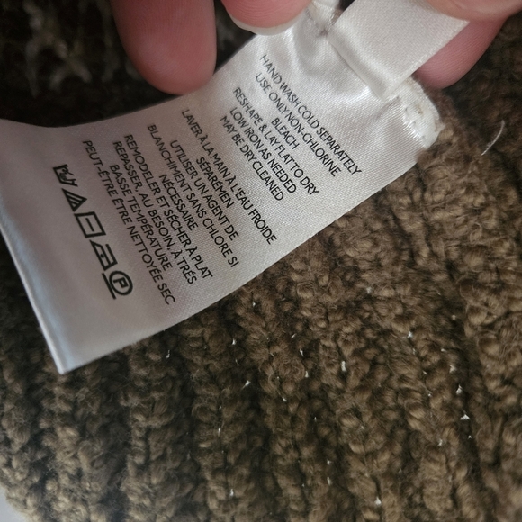 Free People Jupiter Cropped Pullover Cowl neck Sweater Size M - Picture 8 of 8